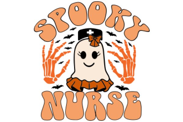 Spooky Nurse: A Halloween-themed cartoon