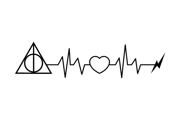 Heartbeat Symbols with Iconic Icons.