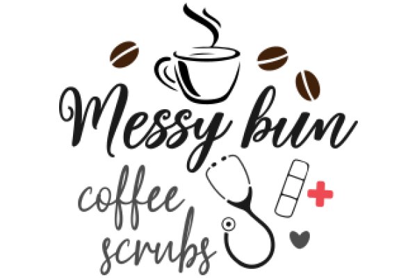 Messy Bun: A Playful Take on Coffee and Cleaning