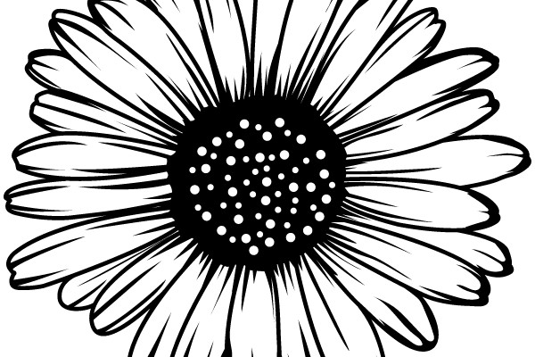 Stylized Flower Illustration