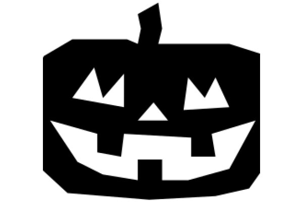 Stylized Halloween Pumpkin Logo