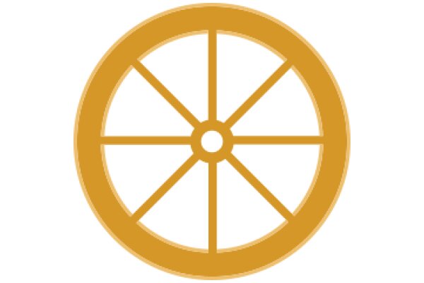 A Golden Wheel: A Symbol of Balance and Harmony