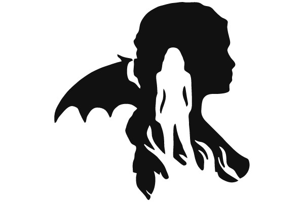 Silhouette of a Mythical Creature