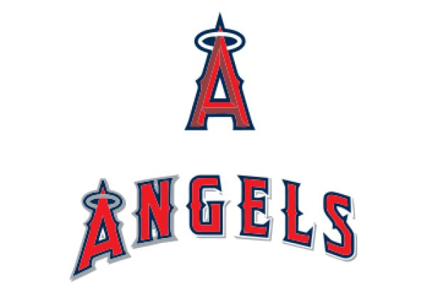 Angels Baseball Team Logo