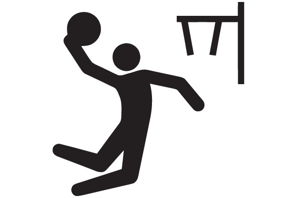 dunking the ball