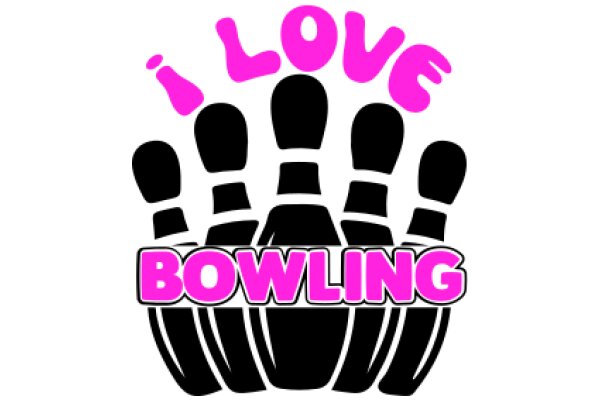 Love for Bowling: A Graphic Design Showcasing the Art of Bowling