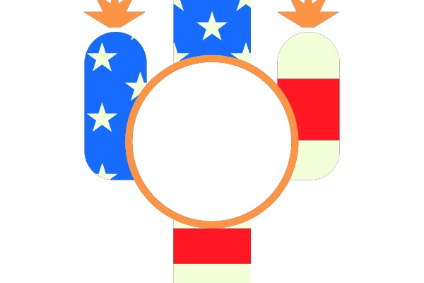 Patriotic Candy Canes
