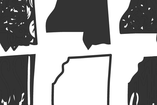 Mississippi State Shapes