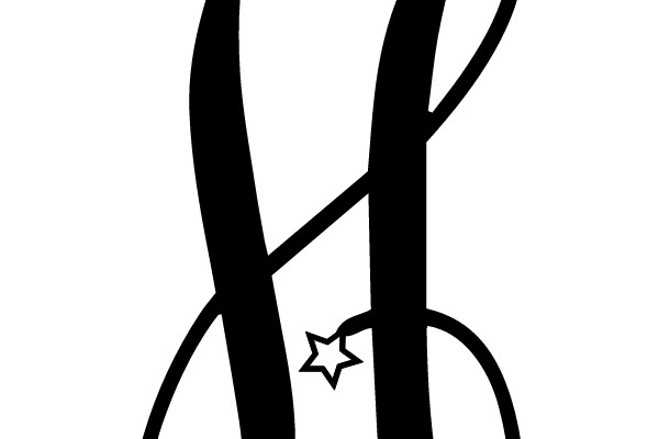 Sparkling Letter H