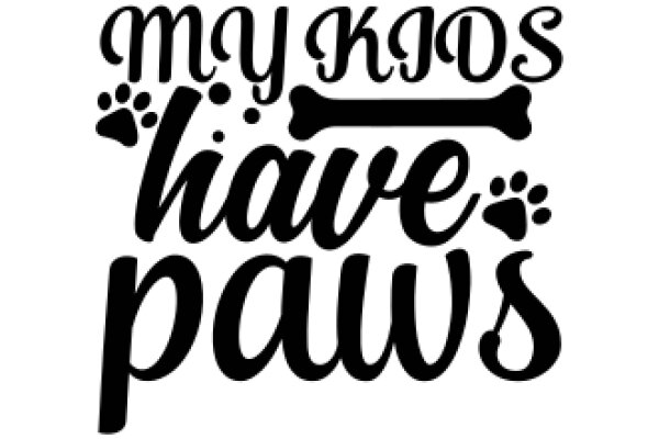 A Playful Paw-Print Design: 'May Kdogs Have Paws' - A Fun and Creative Canine-Themed Saying
