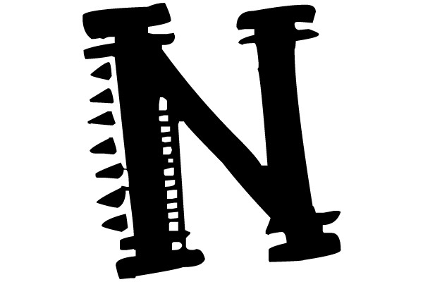 Bold Industrial 'N'