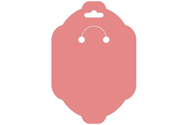 A Simple, Flat Design of a Smiley Face with a Cloud-like Shape and a Curved Line for a Mouth