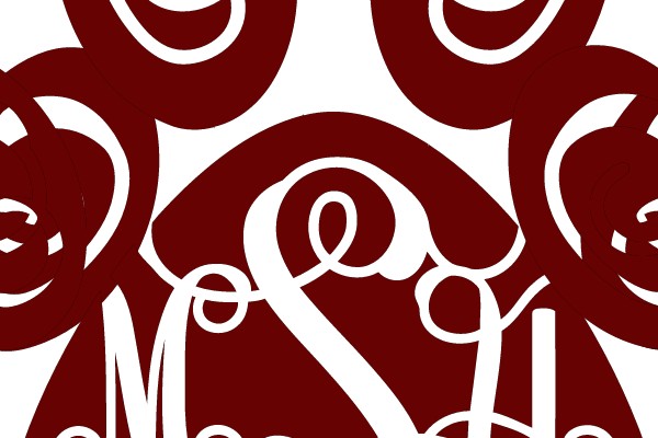 Paw Print Monogram