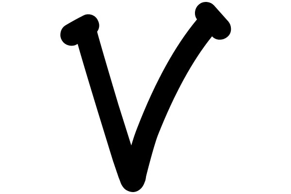 Uppercase Black Letter V