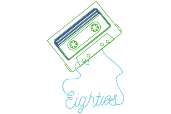 Eighties Nostalgia: A Vintage Cassette Tape with a Modern Twist