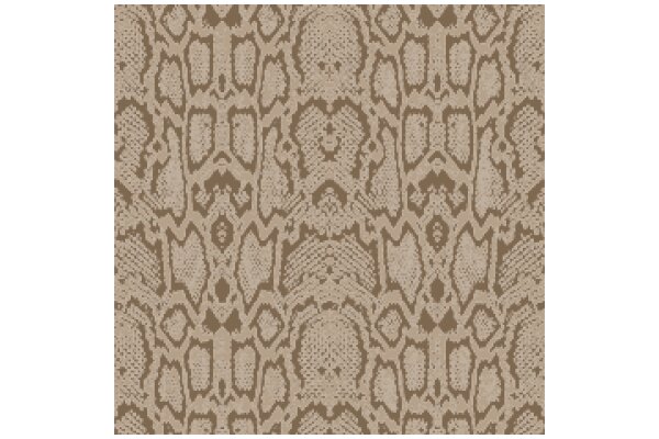 Intricate Patterns: A Close-Up View of a Brown Snake Skin Textile