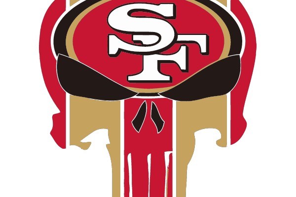 San Francisco 49ers Skull Logo