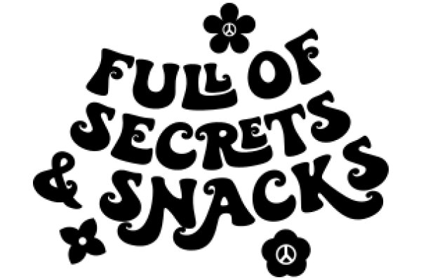 Peace, Love, and Snacks: A Graphic Design Showcasing the Harmony of Simple Pleasures