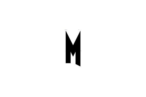 Bold Black Letter M