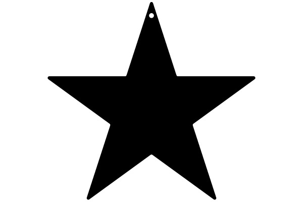 Black Star with Hole