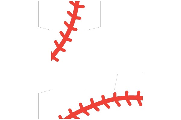 Baseball Stitched Letter 