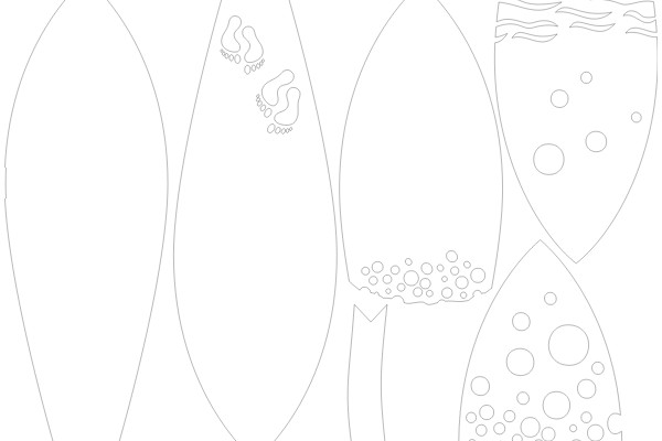 A Collection of Surfboard Designs