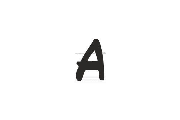 Black Letter A