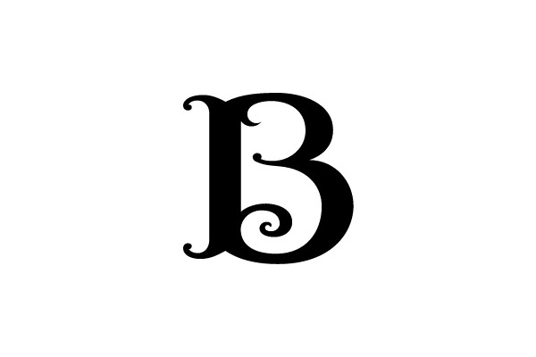 Black Gothic Letter B