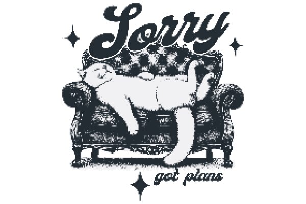 Sorry, Got Plans: A Whimsical Cat-Centric Design