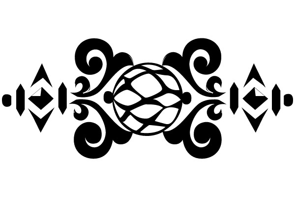 Ornate Flourish: A Blend of Vintage Frames and Decorative Elements