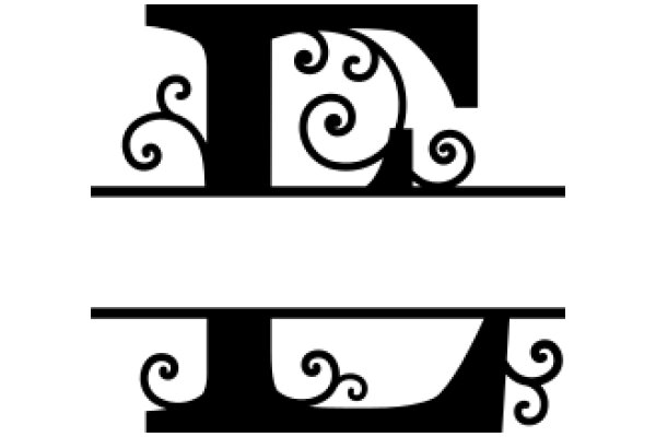 Stylized Lettering with Decorative Elements