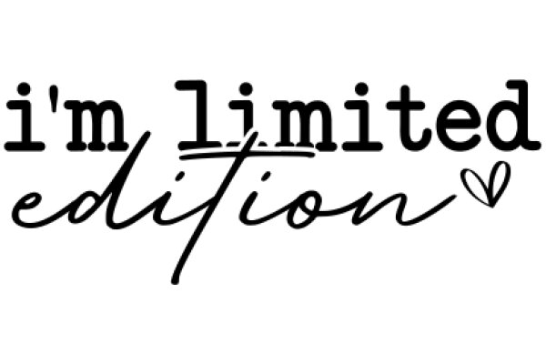 A Digital Affirmation: 'I'm Limited Edition'