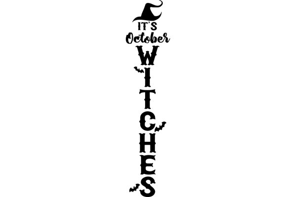 October Witch's Banner: It's October, Witch's Banner