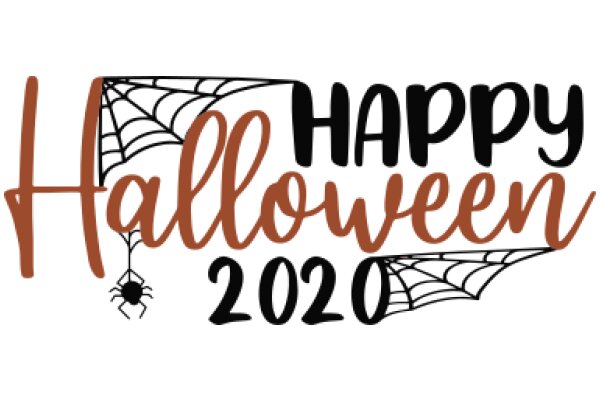 Happy Halloween 2020: Celebrating the Spooky Season with a Spider Web and a Spooky Spider