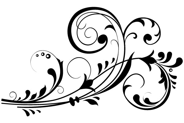 Ornate Flourish: Vintage Decorative Frame