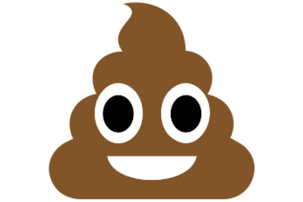 Emoji of a Brown Poopie with a Smile