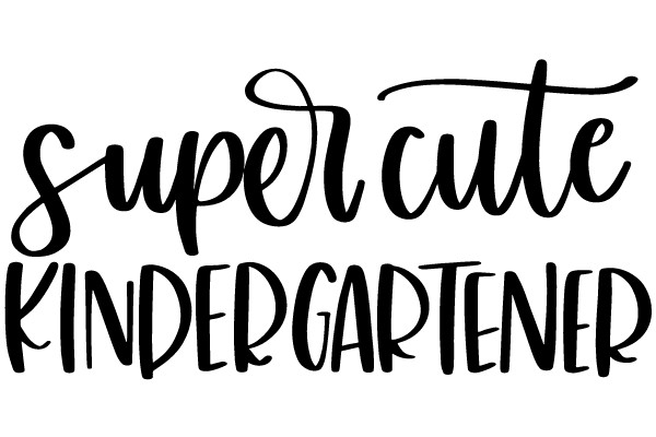 Super Cute Kindergartener
