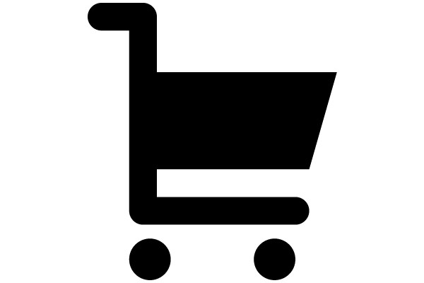 A Simple Icon of a Shopping Cart