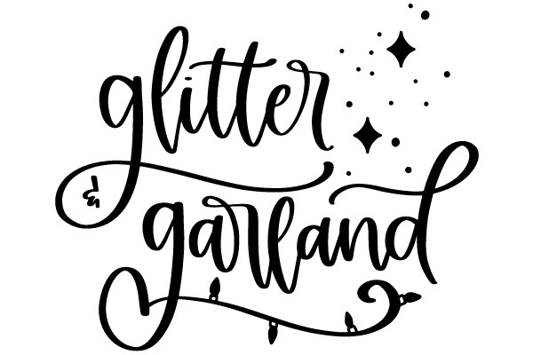 Glitter Garland