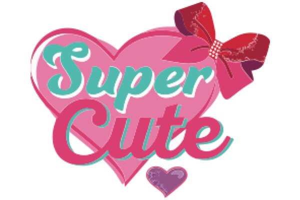 Super Cute: A Heartwarming Logo for a Brand or Event