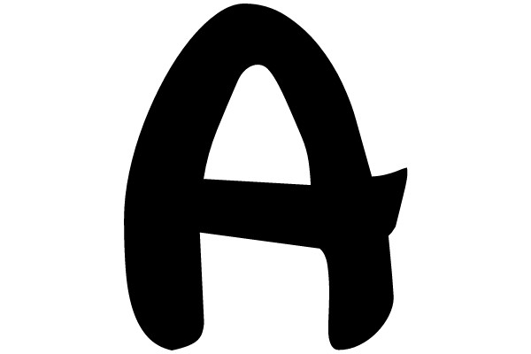 A bold, black 