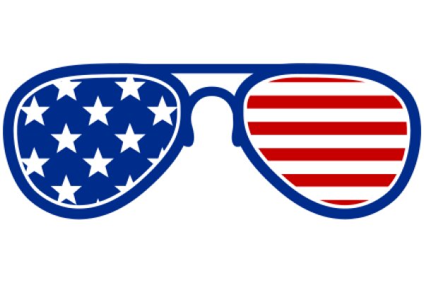 Stylish American Flag Sunglasses