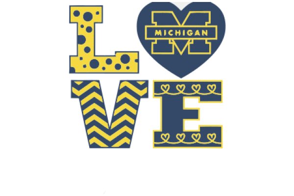Michigan Love: A Graphic Display of Affection for the University of Michigan