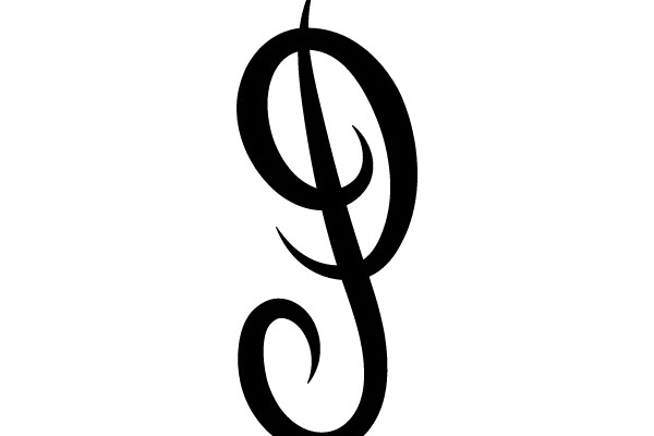 Gothic Font with Swirls