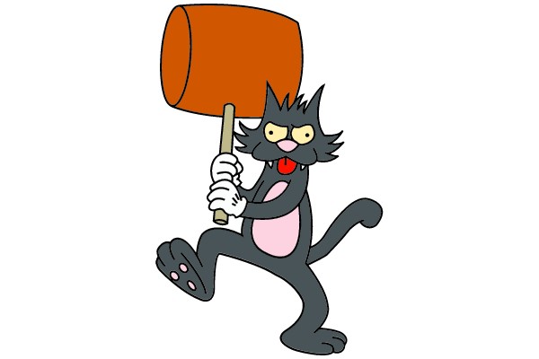Cat with Hammer