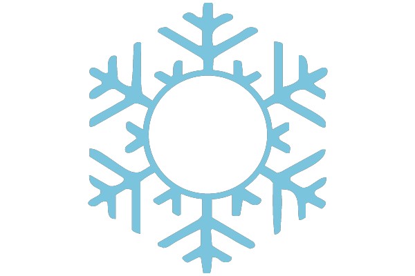 Aesthetic Snowflake Design