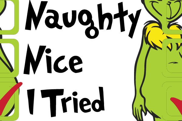 Grinch's Naughty or Nice Checklist