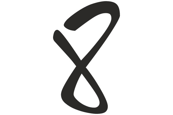 Black Infinity Symbol