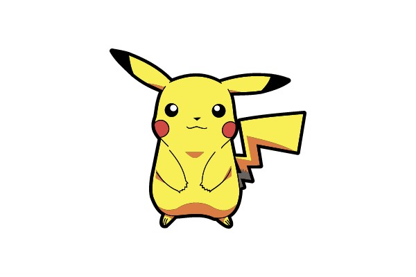 Pikachu - Yellow and Brown Electric Mouse Pokémon