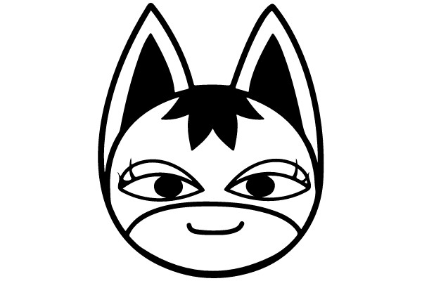 Cat-Eyed Character Mask